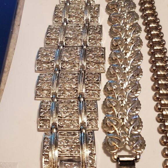 10  Bracelets, items # A-1268-1277,. wt. 256 grams. - Picture 2 of 12